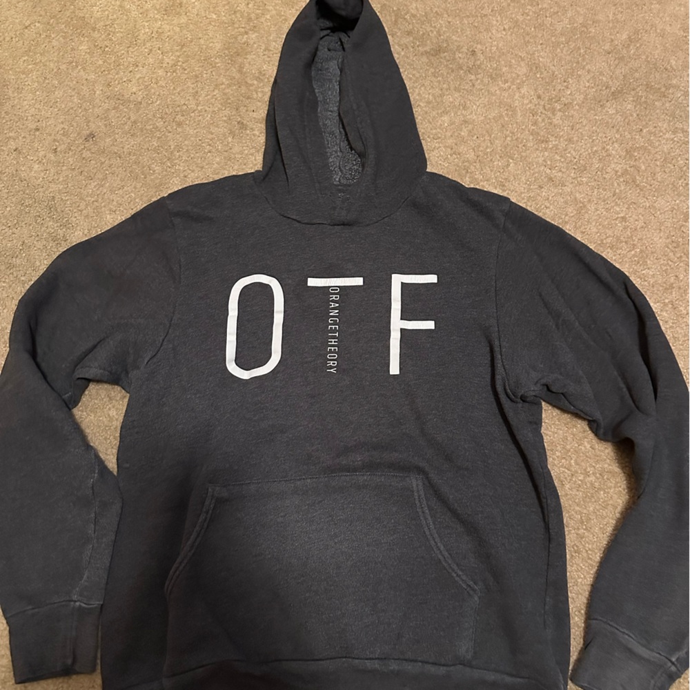 Orangetheory Black Hoodie Sweater
